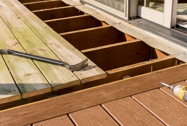 Old Deck Repair in Saint Joseph