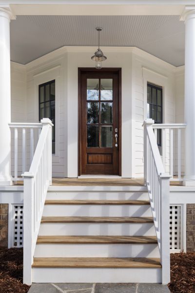 Stoop Railing Installation in Saint Joseph