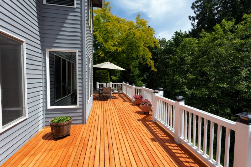 Cedar Deck Construction
